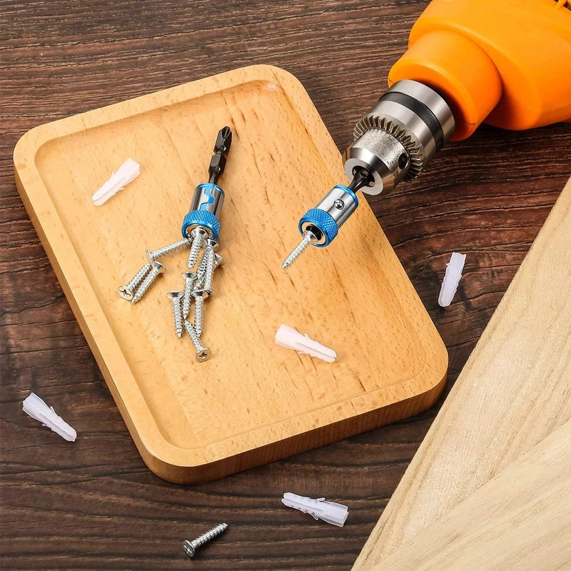 1 Pcs Magnetic Screw Rings Magnetized Ring Screwdriver Bits For 1/4 Inch 6.35MM Screwdriver Bits Electric Screwdriver Bits