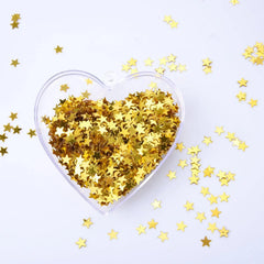 Gold Star Confetti Metallic Foil Stars for Party Wedding Decorations, 30g/1oz