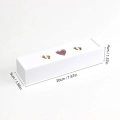 Pregnancy Test Keepsake Box Acrylic Announcement Gift Baby Memory Souvenir Collection for Husband Grandparents