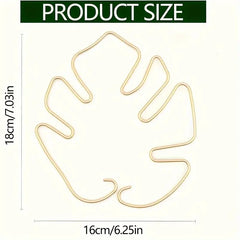 1Pc Large hanging plant stand, iron hooks, suitable for flowerpot decoration, indoor and outdoor use