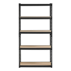Heavy Duty 5 Tier Metal Storage Shelves 2000LBS Load Bearing Garage Warehouse Basement Organizer Rack 32" W 16" D 62.8" H