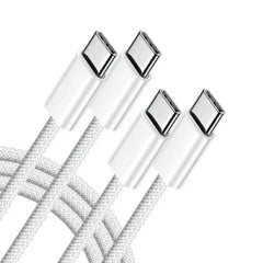 USB C Cable to USB C Fabric 60W PD Fast Charging Charger Cable Supports for iPhone 16 15 Samsung Xiaomi Huawei Fast Charging
