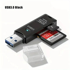 2 in 1 USB2.0/3.0 Card Reader Micro TF sd card Reader usb adapter High Speed Cardreader TF Memory card For PC Laptop Accessories