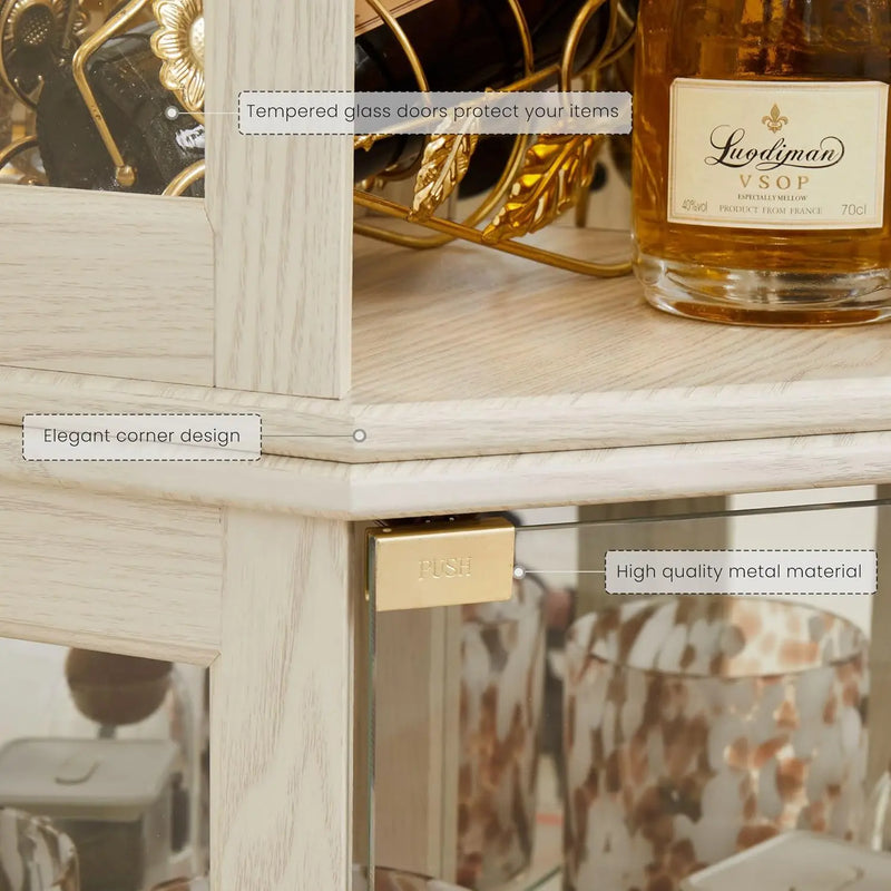 Corner Curio Cabinet, 70