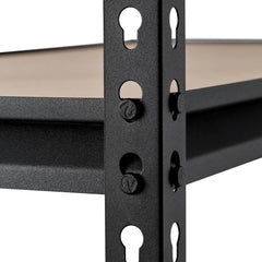 Heavy Duty 5 Tier Metal Storage Shelves 2000LBS Load Bearing Garage Warehouse Basement Organizer Rack 32" W 16" D 62.8" H