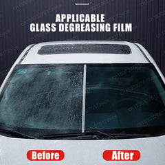 Car Glass Polis Oil Film Removal Paste Water Repellent Anti Rain for Windshield Rearview Glass Cleaning Hydrophobic Coating Kit