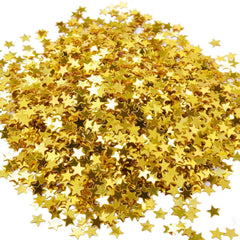 Gold Star Confetti Metallic Foil Stars for Party Wedding Decorations, 30g/1oz