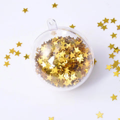 Gold Star Confetti Metallic Foil Stars for Party Wedding Decorations, 30g/1oz